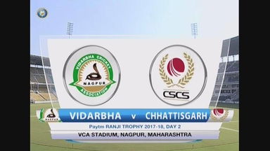 Ranji Trophy 2017-18: Vidarbha vs Chhattisgarh - Day 2 Highlights