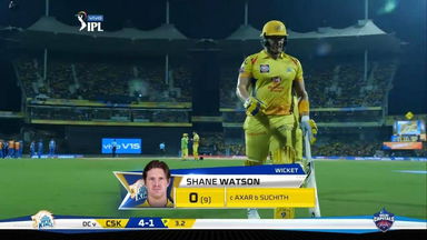 M50: CSK vs DC – Shane Watson Wicket