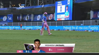 M54: KKR vs RR – Yashasvi Jaiswal Wicket