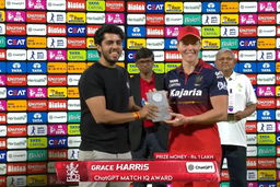 ChatGPT Match IQ Award: Match 18, UP Warriorz vs Royal Challengers Bengaluru, WPL 2026: Grace Harris