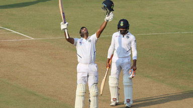 Mayank Agarwal's second double century