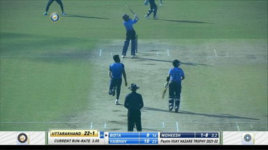 Vijay Hazare Trophy 2021-22, Kerala v Uttarakhand: Super Sixes