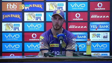 M49: KXIP vs KKR – Press Conference – Chris Lynn