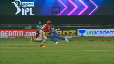M02: DC vs KXIP – Chris Jordan Wicket