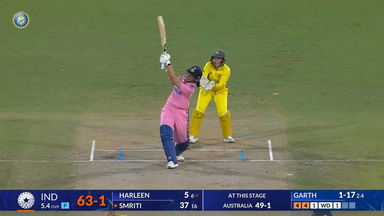 IND-W vs AUS-W 2025, 3rd ODI: Smriti Mandhana Six