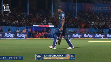 IPL 2026 Q1: RCB vs GT - Sai Sudharsan Wicket