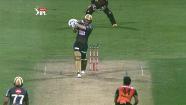 M08: KKR vs SRH – Eoin Morgan Six