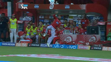 Mayank and Manoj's catching partnership