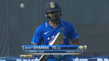 IND vs NZ 2016, 5th ODI: Rohit Sharma  Wicket