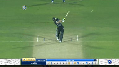 IND vs NZ 2021, 1ST T20I : Martin Guptill Six