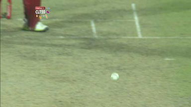 M22: MI vs T&T –  Nicolas Pooran c Rayudu b Coulter-Nile