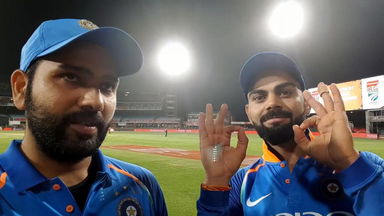 Rohit & Virat sum up India's series win