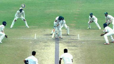 4th Test : IND vs SA  –  JP Duminy Wicket