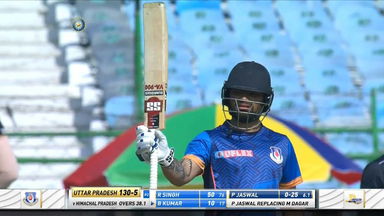 Rinku Singh's solid 76 (102)