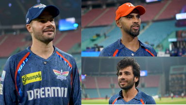 Summing up three in a row, ft. Markram, Pooran, and Bishnoi