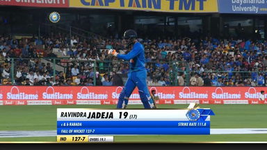 IND vs SA 2019, 3rd T20I: Ravindra Jadeja Wicket