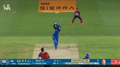 IPL 2026 M58: PBKS vs MI - Ryan Rickelton Six