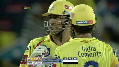 M42: PWI vs CSK – MS Dhoni Six