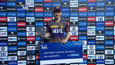 M15: KKR vs CSK  – Vivo perfect catch of the match – Eoin Morgan