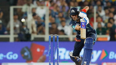 Shubman Gill’s calm and composed 45*(43)