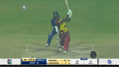IND vs WI 2022, 3RD T20I: Romario Shepherd Six