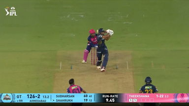 IPL 2025 M23: GT vs RR - Shahrukh Khan Six