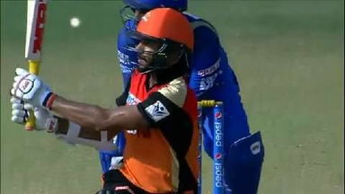 M41: RR vs SRH – Shikhar Dhawan Six