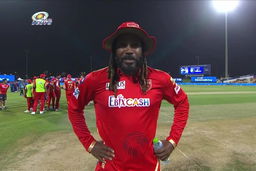 M42: MI vs PBKS  – Chris Gayle Interview
