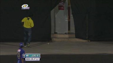 Match 12 MI vs RR – Harbhajan's 2nd Six