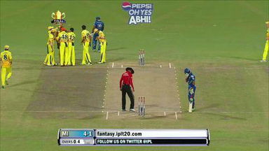 M76: CSK vs MI – Dwayne Smith Wicket