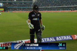 IND vs  NZ 2023, 1ST ODI: Tom Latham Wicket