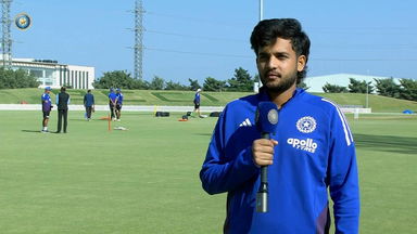 IND A vs SA A 2025, 2nd Test: Harsh Dubey Interview