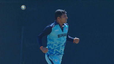 Syed Mushtaq Ali Trophy 2022: Bihar captain Ashutosh Aman's double-wicket over