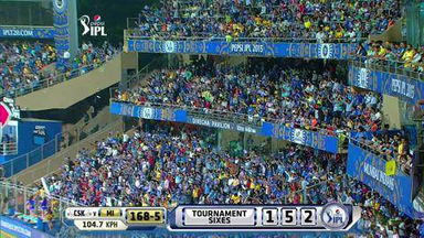 M12: MI vs CSK – Ambati Rayudu Six