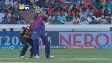M44: SRH vs RPS –  Ben Stokes Six