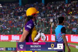 Wicket: Match 9, Royal Challengers Bengaluru vs UP Warriorz, WPL 2025: Tahlia McGrath Wicket