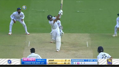 IND vs SL 2022, 2nd Test, Day 1: Shreyas Iyer Six