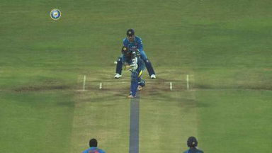 1ST T20I: IND vs SL – Chamara Kapugedera Wicket