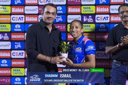 TATA WPL Green Dot Balls of the Match: Eliminator, Mumbai Indians vs Gujarat Giants, WPL 2025: Shabnim Ismail