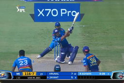 M46: MI vs DC – Jayant Yadav Six