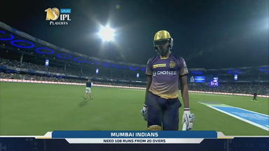Q2: MI vs KKR – Ankit Rajpoot Wicket