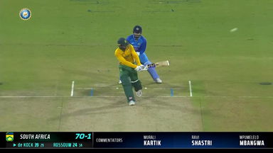 IND vs SA 2022, 3RD T20I: Quinton De Kock  Six