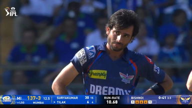 IPL 2025 M45: MI vs LSG - Tilak Varma Wicket