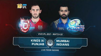 IPL 2017 M22: KXIP vs MI  – Match Highlights