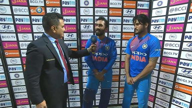 IND vs SL 2017, 3rd T20I: Manish Pandey & Dinesh Karthik Interview