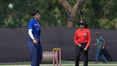Senior Womens One Day Trophy 2023-24 SF2: Uttarakhand vs Maharashtra: Mansi Joshi's match-winning spell of 5/40