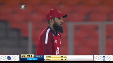 IND vs ENG 2021, 5th T20I : Rohit Sharma Six