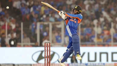 Abhishek Sharma lays foundation with attacking 34(21)