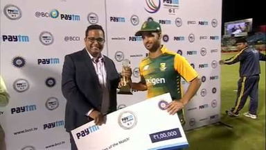 1ST T20I: IND vs SA  –   Man Of The Match – JP Duminy