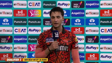 Q2: SRH vs RR – Abhishek Sharma Interview